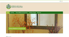 Desktop Screenshot of crocushillacupuncture.com