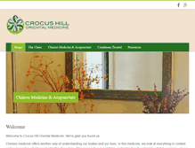 Tablet Screenshot of crocushillacupuncture.com